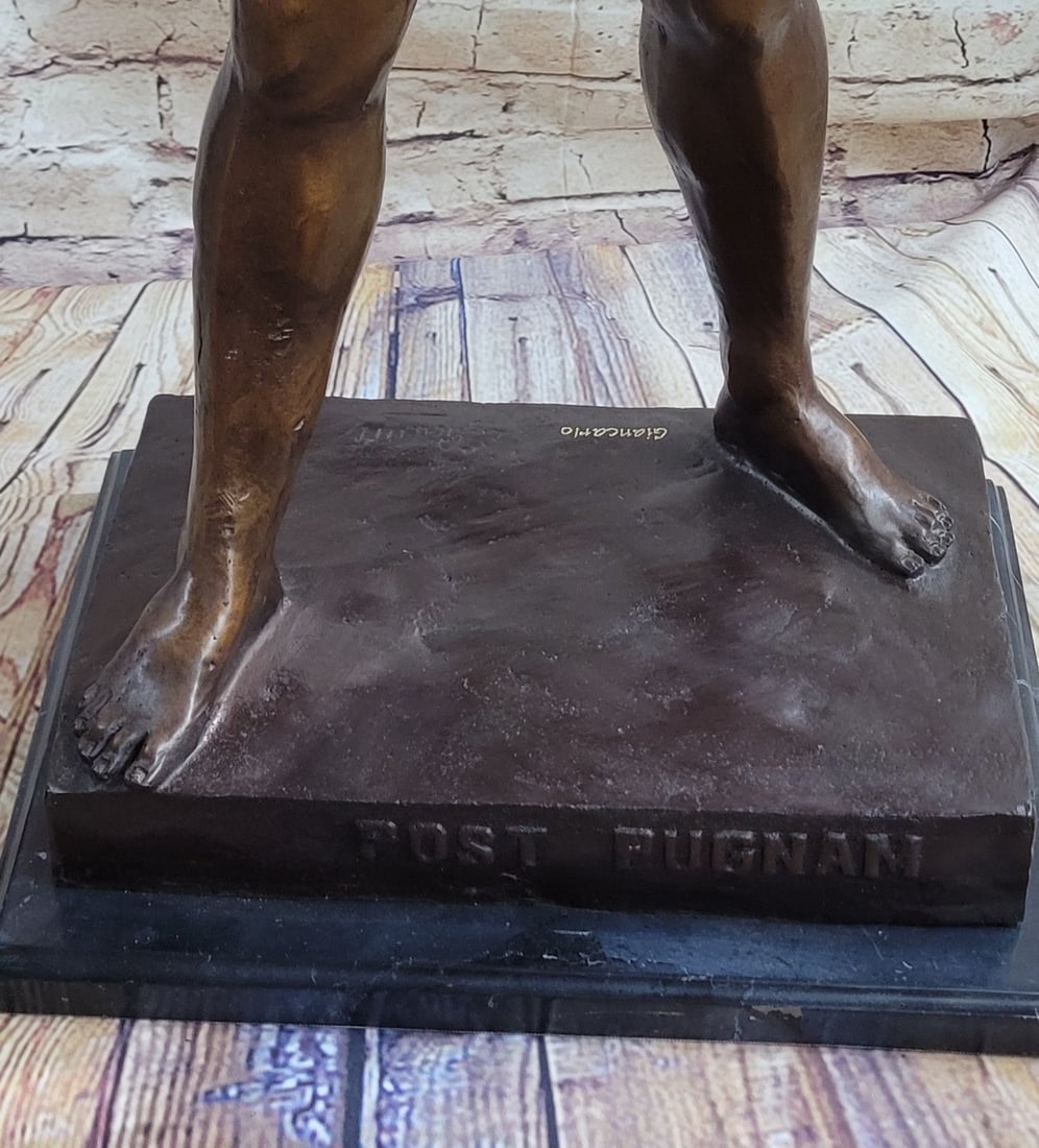 Post Pugnam Picault Bronze Statue - 7