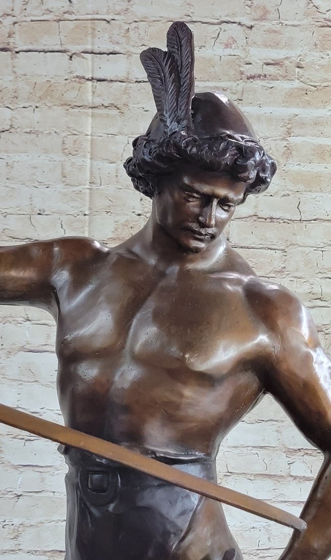 Post Pugnam Picault Bronze Statue - 8