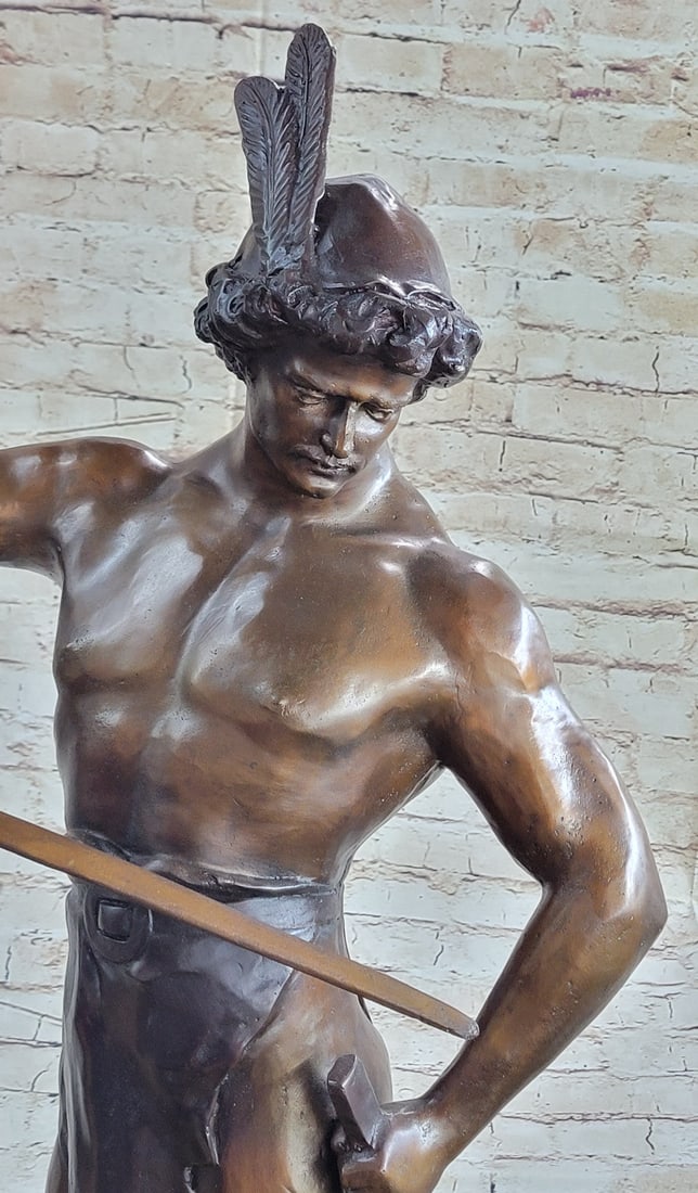 Post Pugnam Picault Bronze Statue - 9