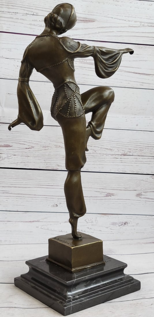 Belly Dancer Bronze Sculpture - 5