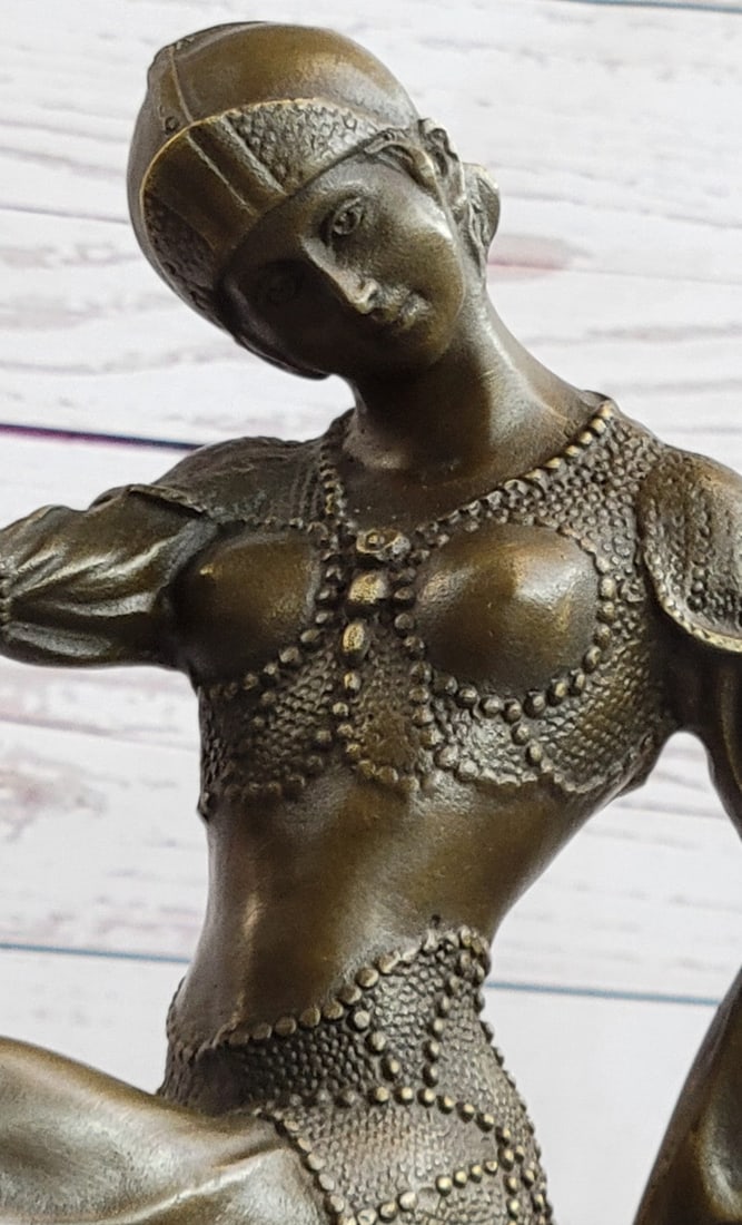 Belly Dancer Bronze Sculpture - 6