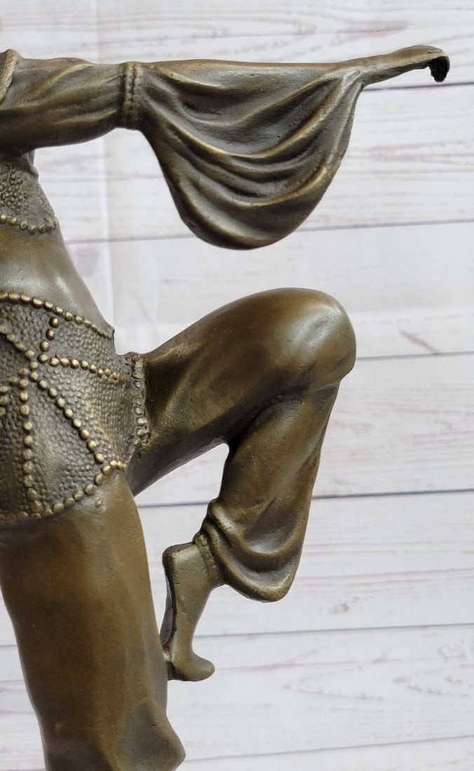 Belly Dancer Bronze Sculpture - 9