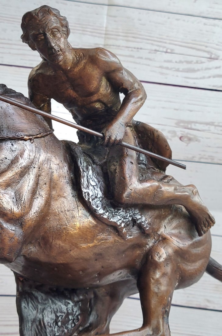 Cheyenne Bronze Sculpture - 6