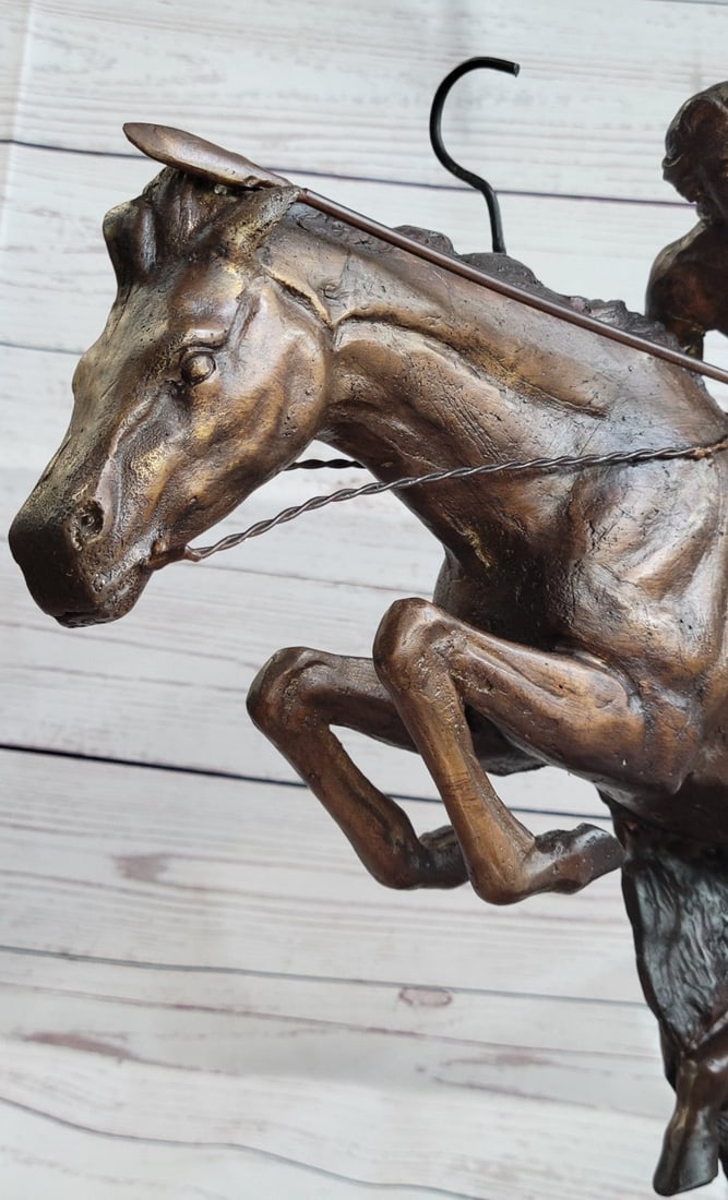 Cheyenne Bronze Sculpture - 8