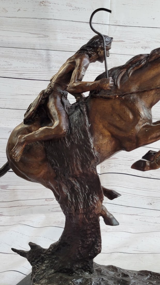 Cheyenne Bronze Sculpture - 9