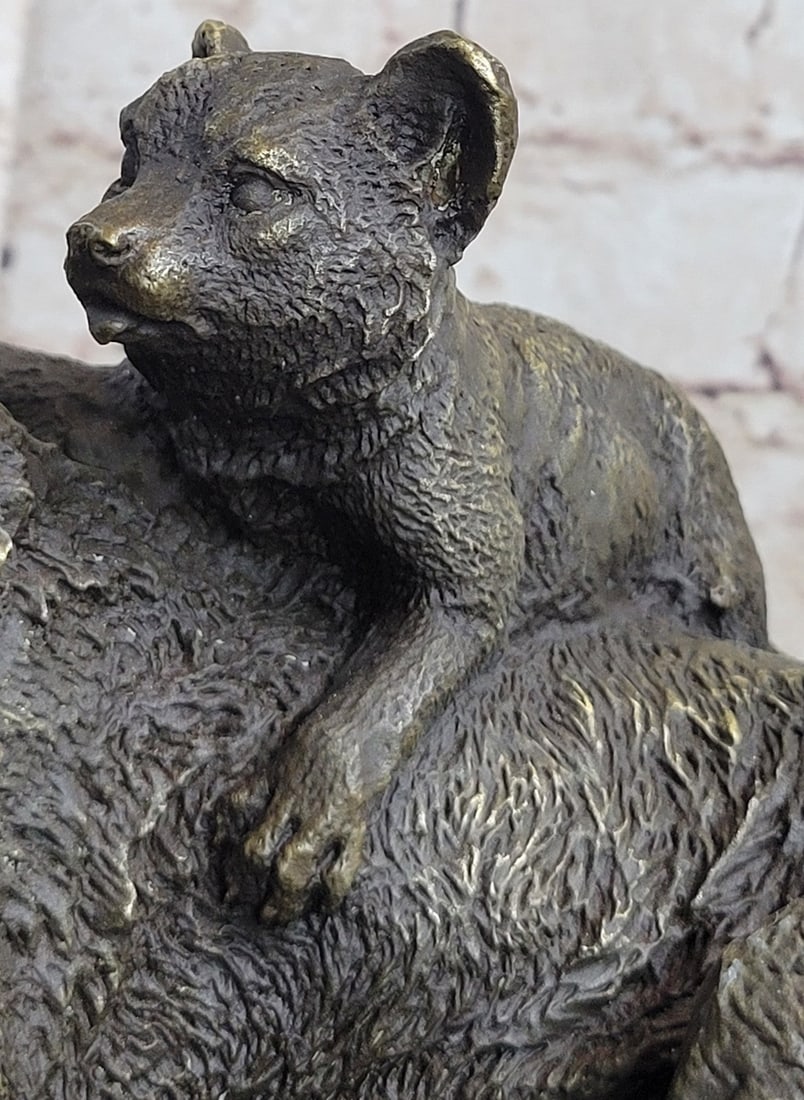 Wolf Animal Edition Bronze Statue - 9