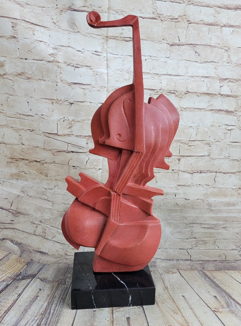 Cello Bronze Sculpture - 6