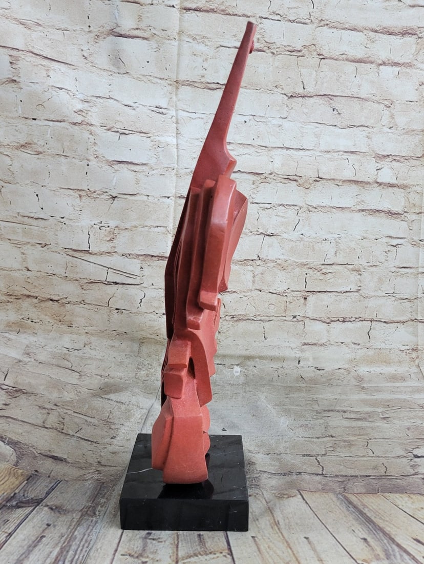 Cello Bronze Sculpture - 8