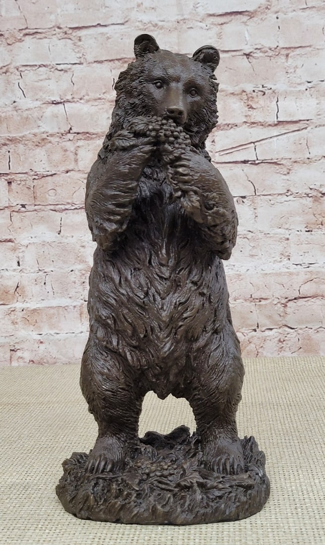Bear Bronze Sculpture - 3