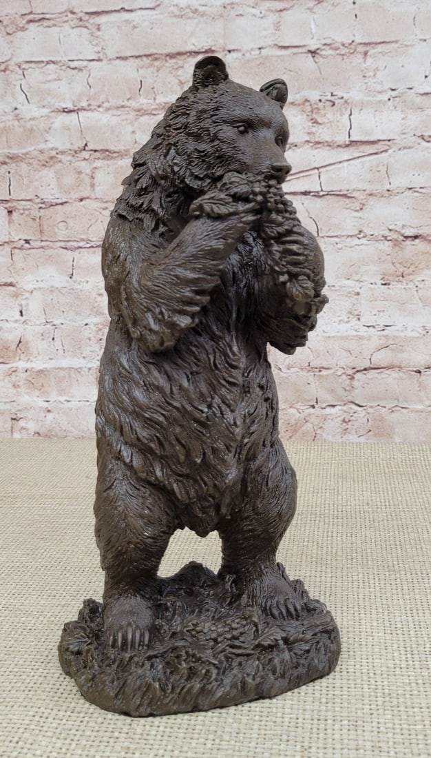Bear Bronze Sculpture - 4