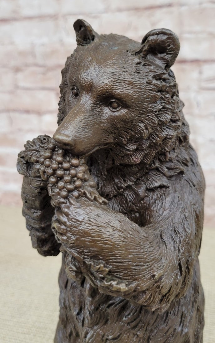 Bear Bronze Sculpture - 5