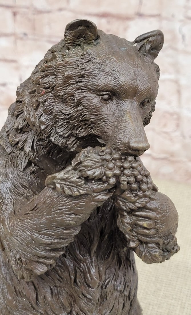 Bear Bronze Sculpture - 6