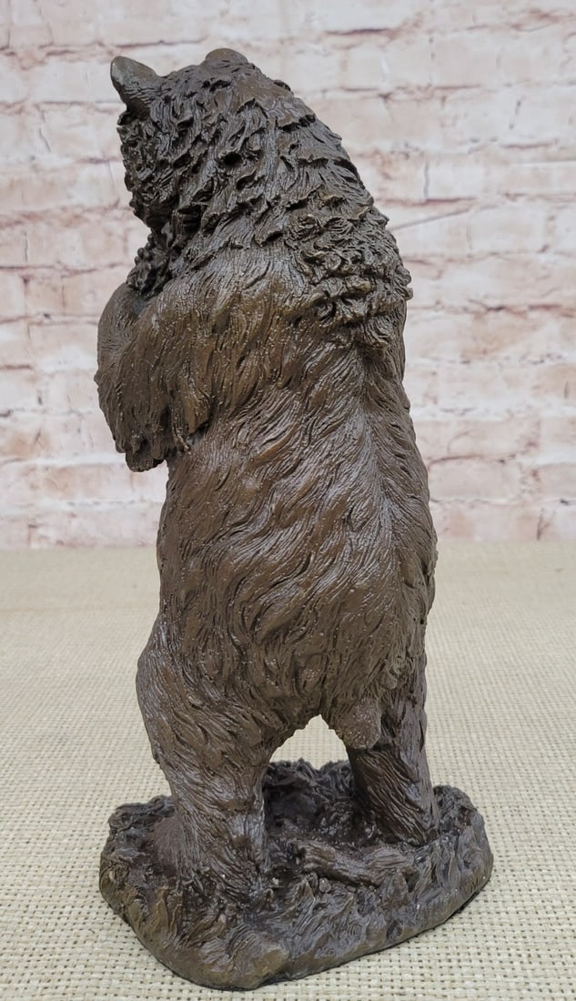 Bear Bronze Sculpture - 9