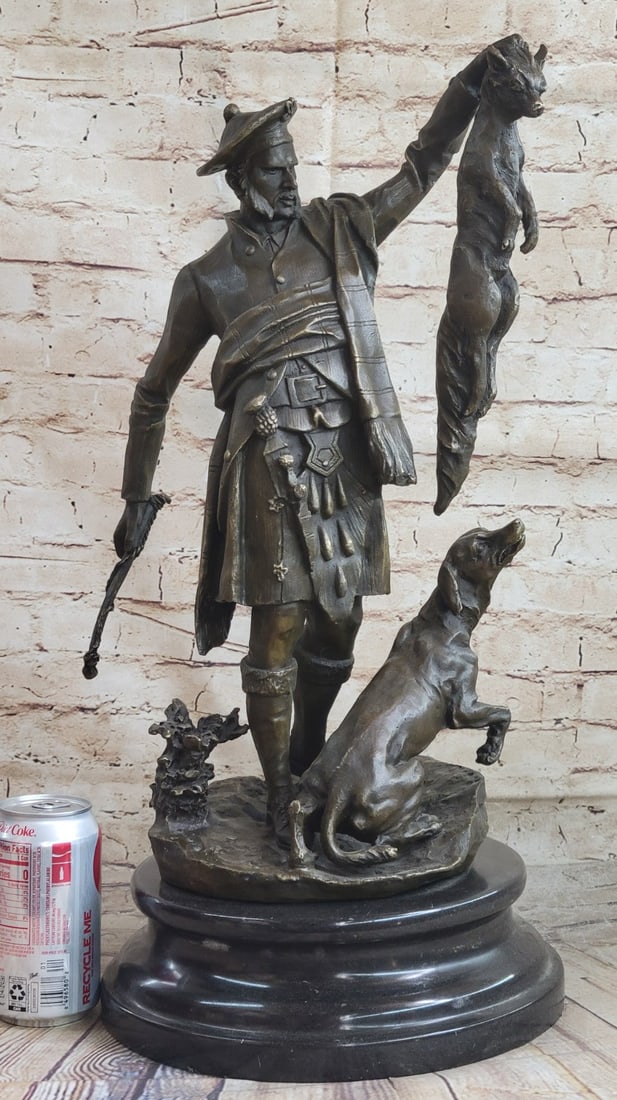 Hunter The Kill Bronze Sculpture - 2