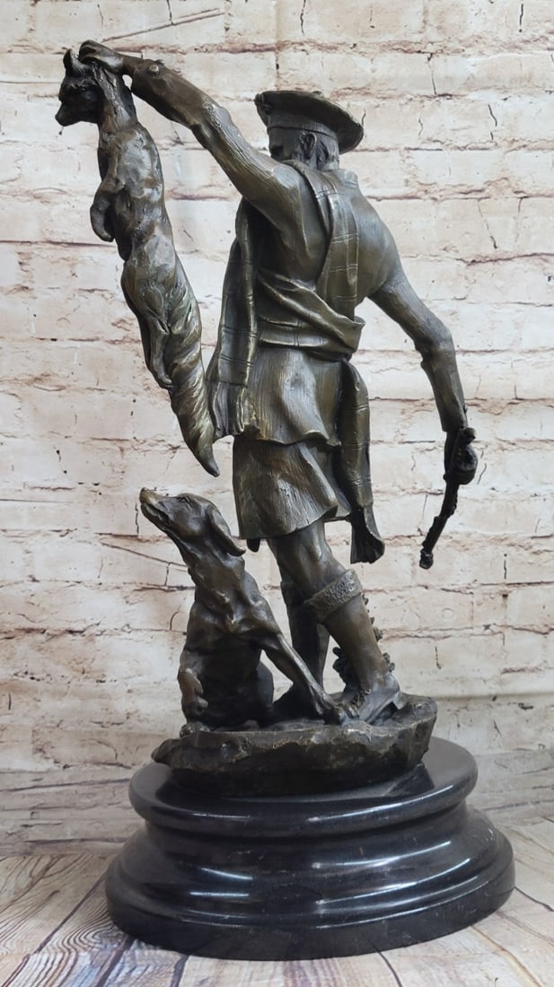 Hunter The Kill Bronze Sculpture - 4
