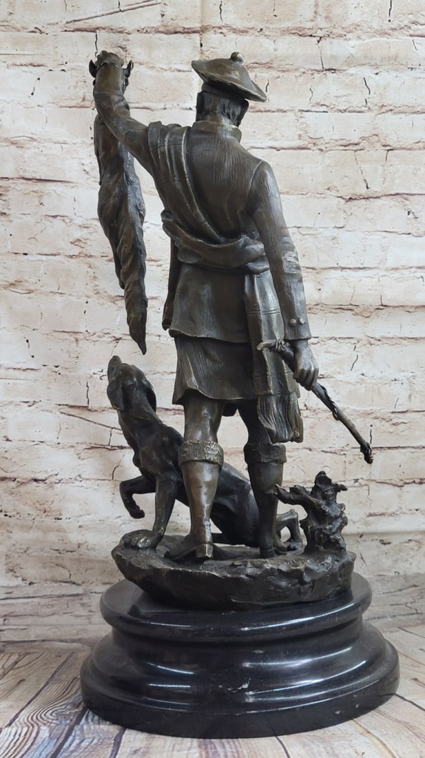 Hunter The Kill Bronze Sculpture - 5