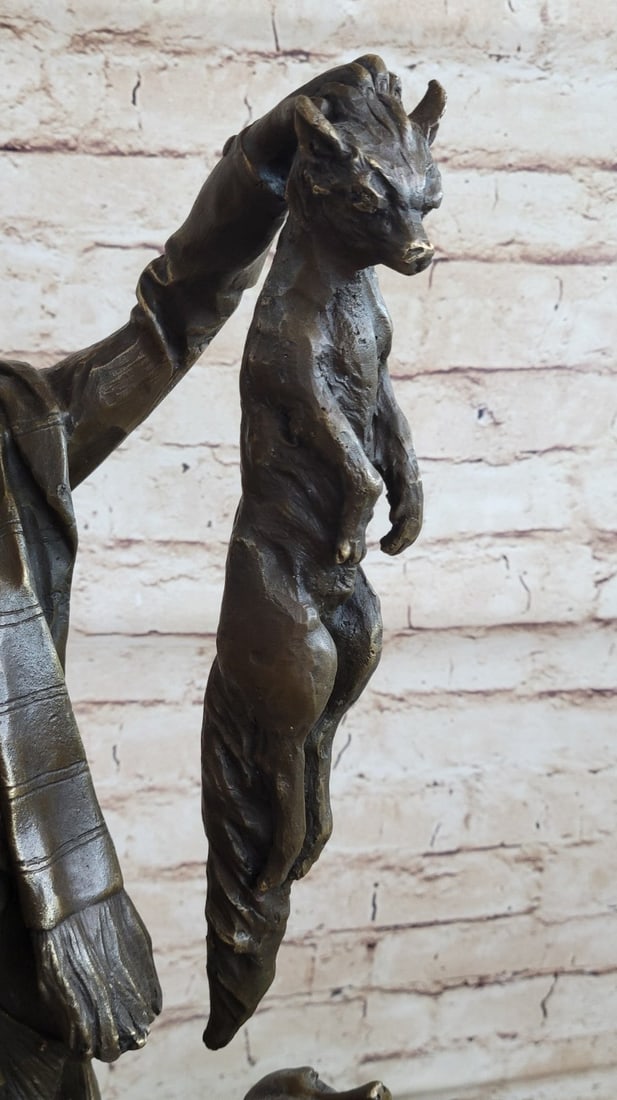 Hunter The Kill Bronze Sculpture - 8