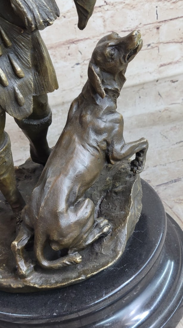 Hunter The Kill Bronze Sculpture - 9
