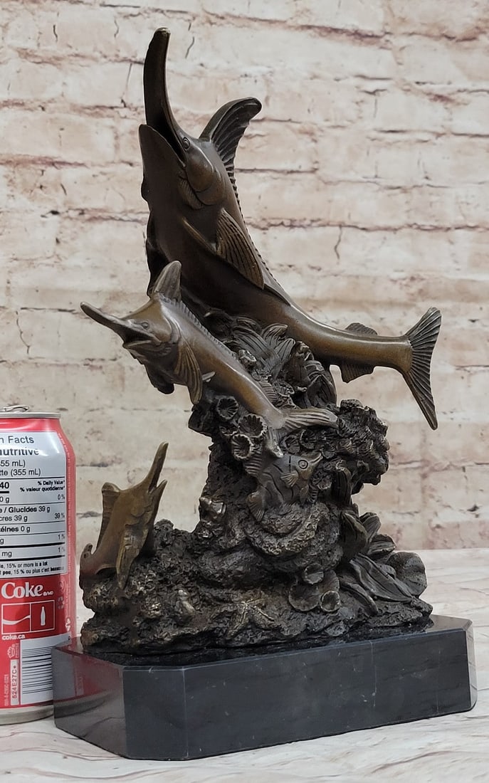 Florida Marlins Bronze Sculpture - 2