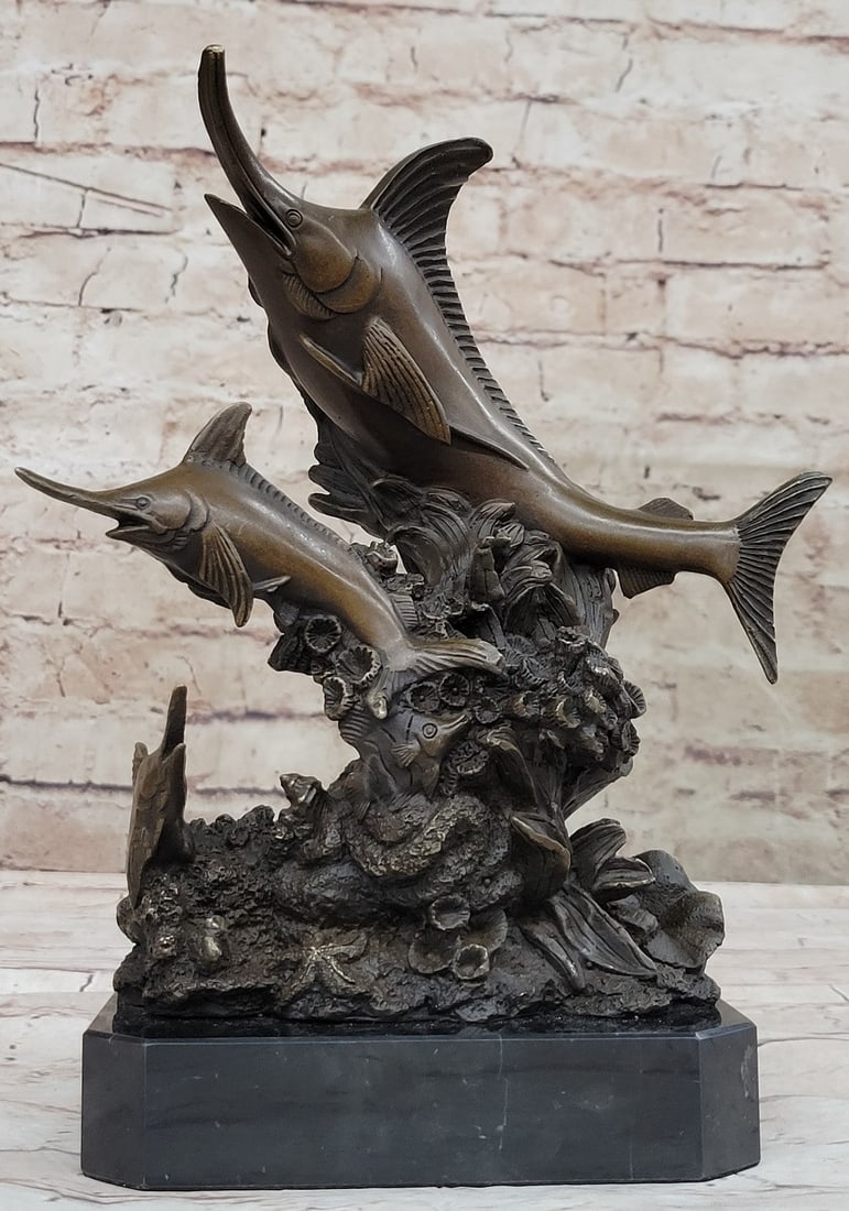 Florida Marlins Bronze Sculpture - 3
