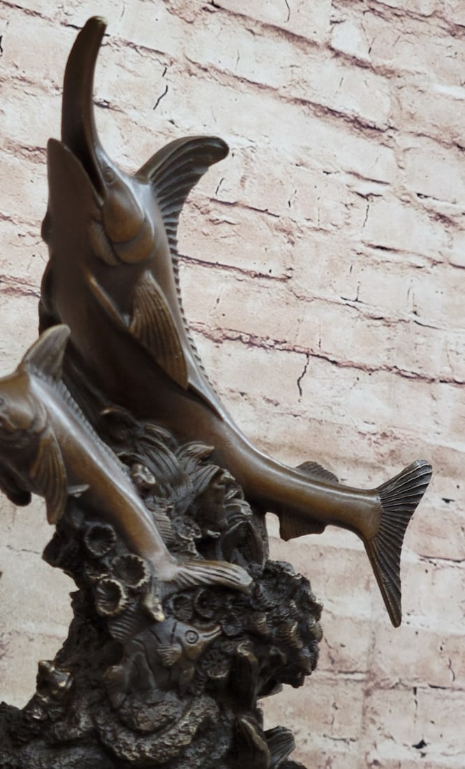 Florida Marlins Bronze Sculpture - 6