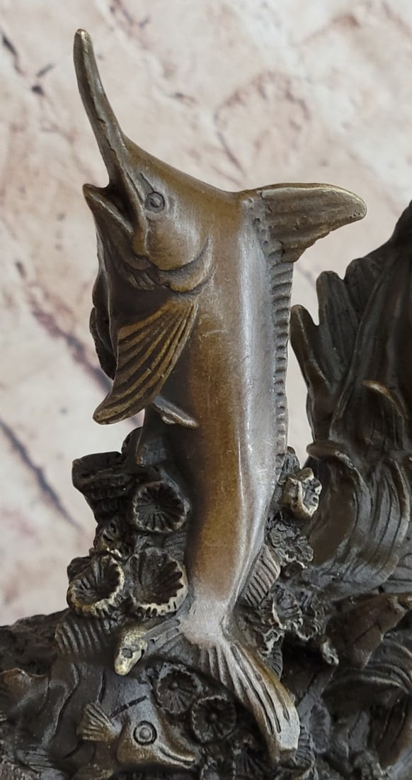 Florida Marlins Bronze Sculpture - 7