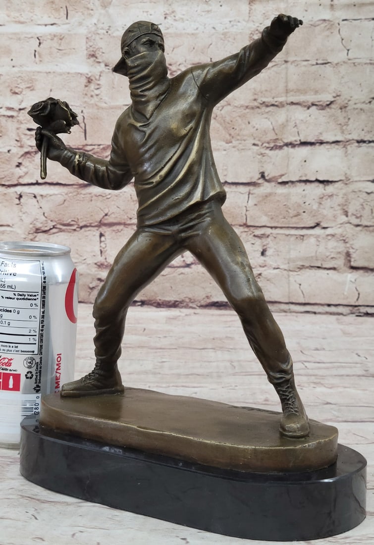 Thrower Bronze Sculpture - 2