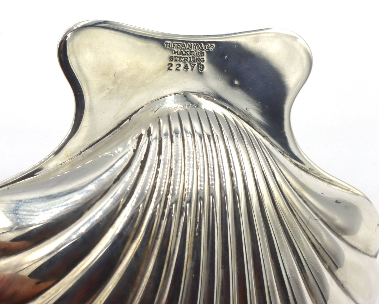 Tiffany & Co silver shell tray - 3