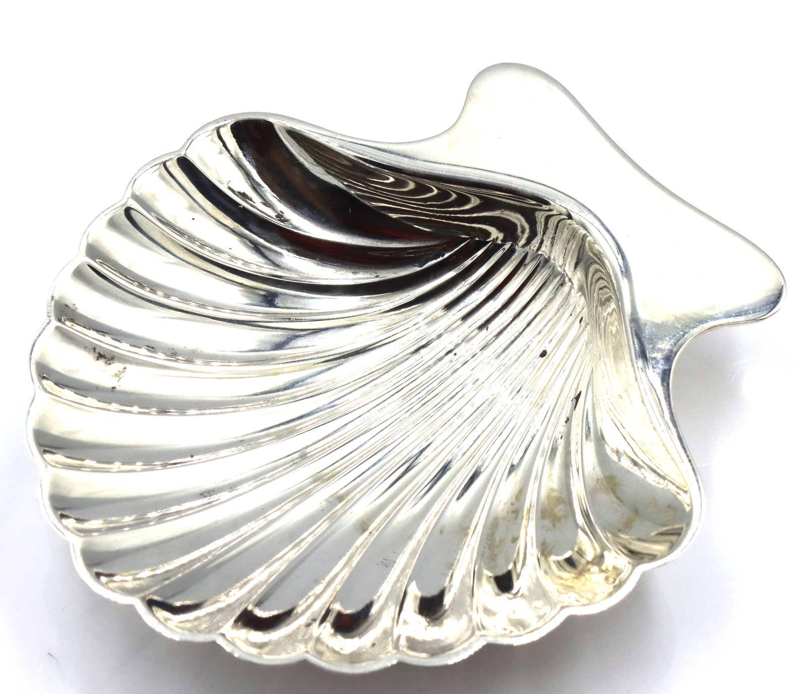 Tiffany & Co silver shell tray - 4