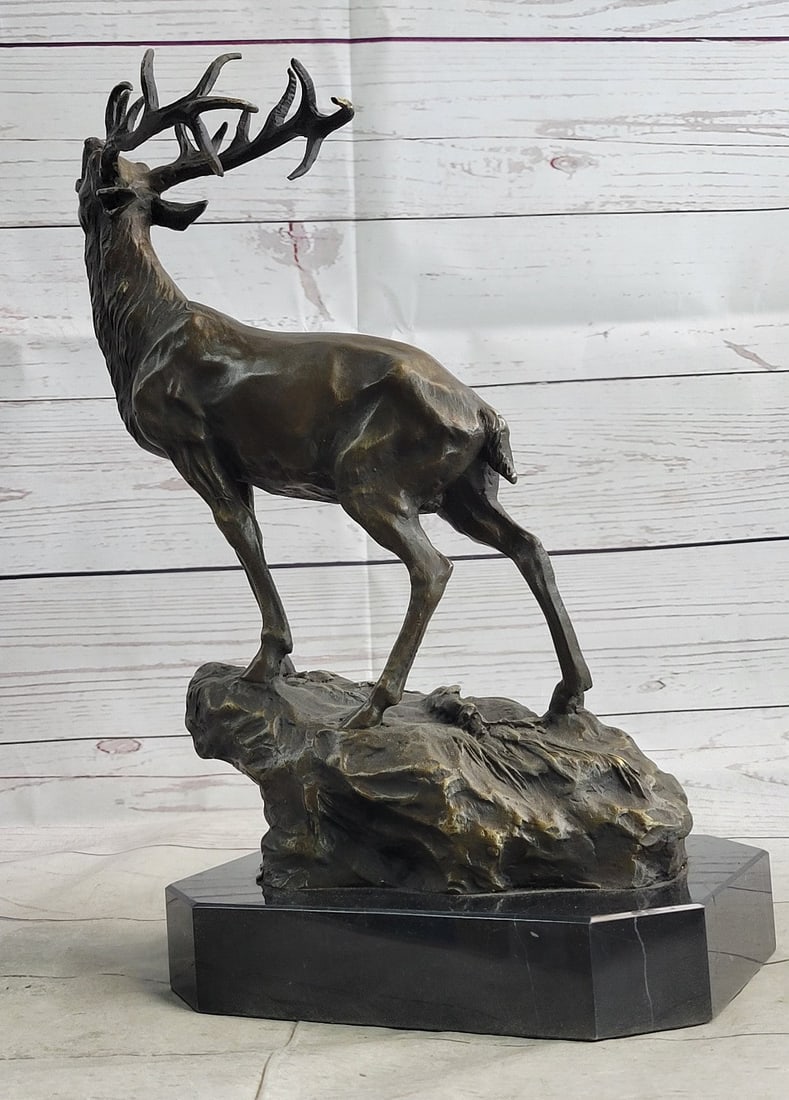 Animal Edition Bronze Sculpture - 3