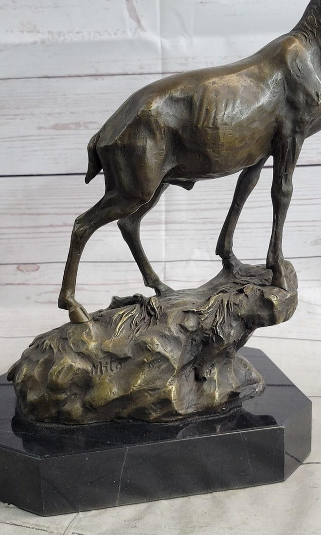Animal Edition Bronze Sculpture - 6
