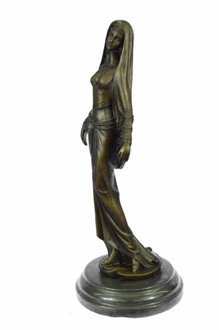 Middle Easter Persian Princess Bronze Sculpture - 2