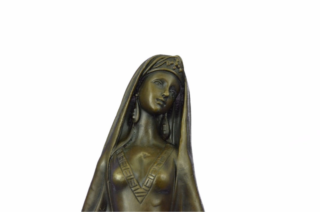 Middle Easter Persian Princess Bronze Sculpture - 7