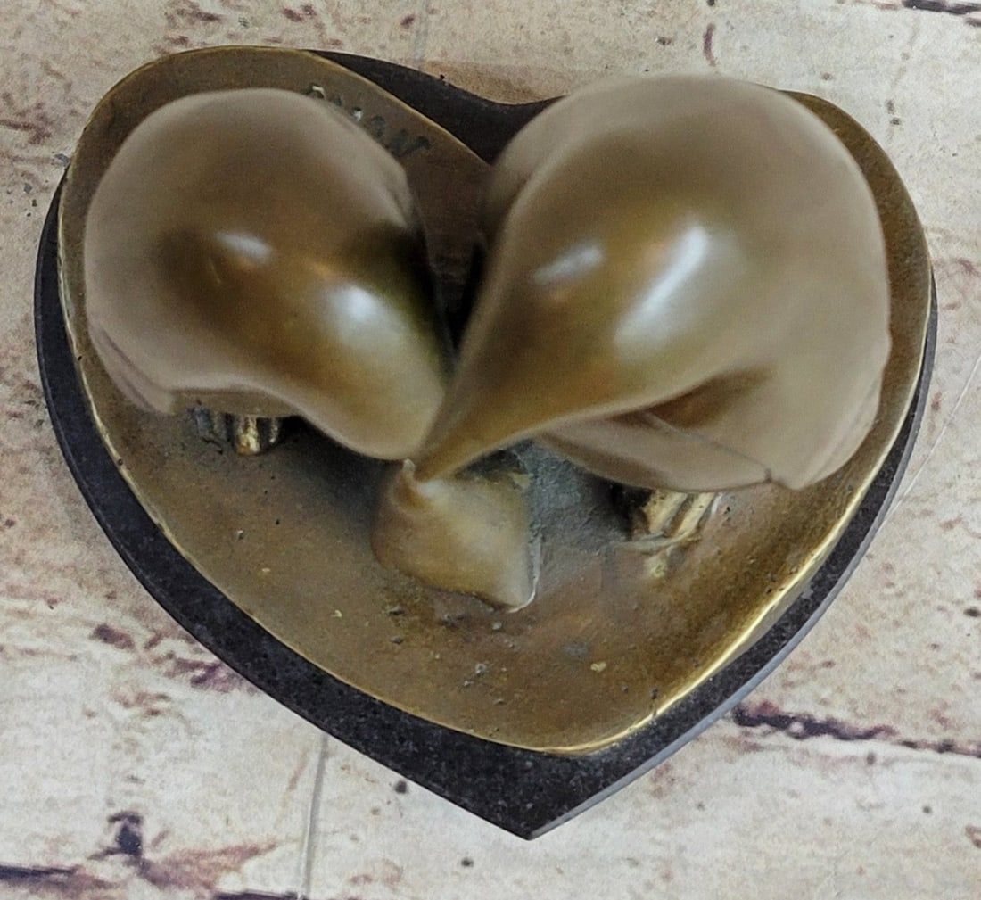 Penguin Trio Bronze Sculpture - 6