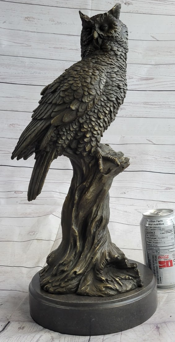 The Owl Bronze Statue - 2