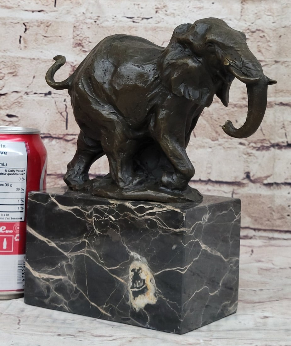 Elephant Bronze Sculpture - 2