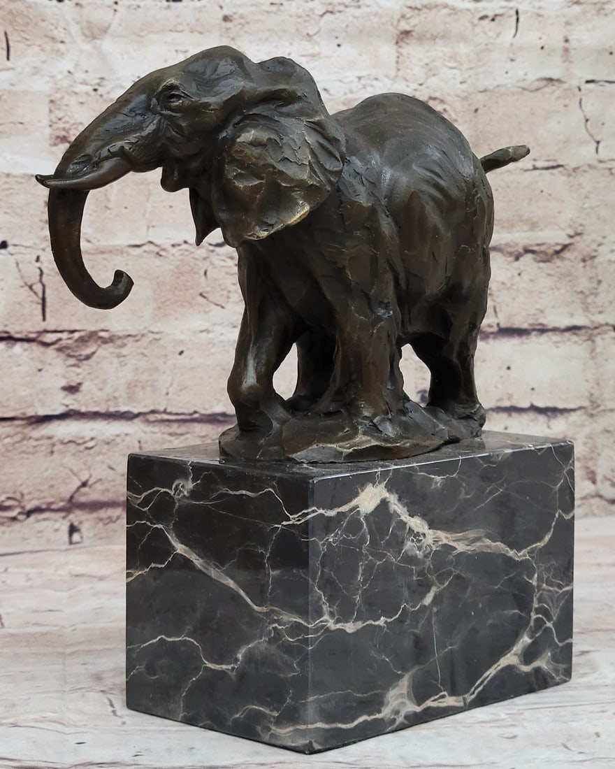 Elephant Bronze Sculpture - 3