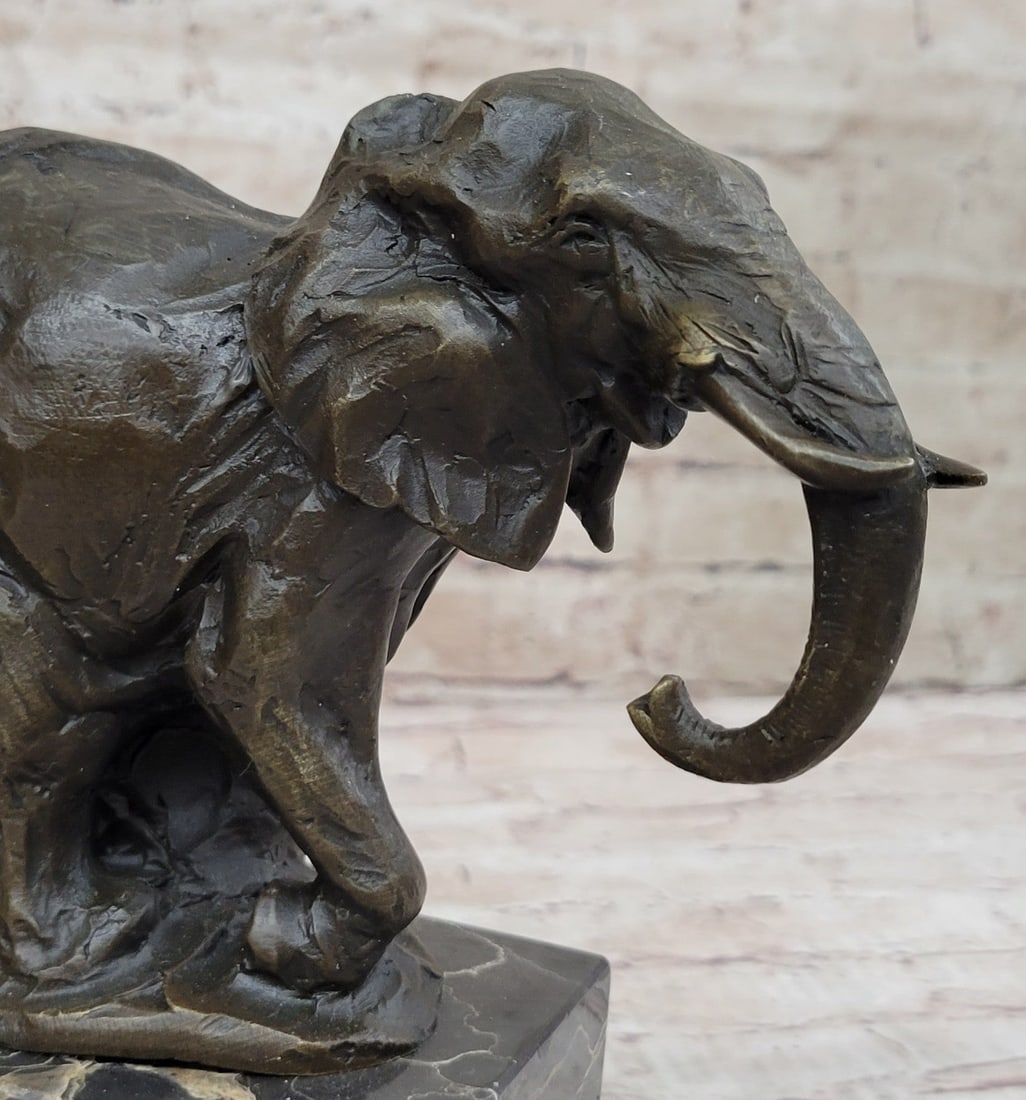 Elephant Bronze Sculpture - 7