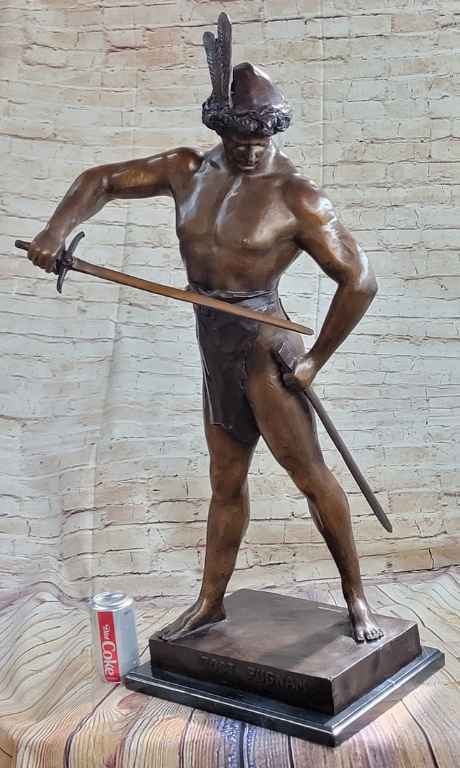 Post Pugnam Picault Bronze Statue - 2