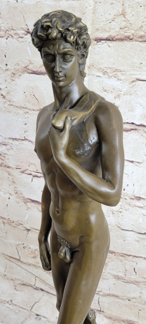 David Bronze Sculpture - 7
