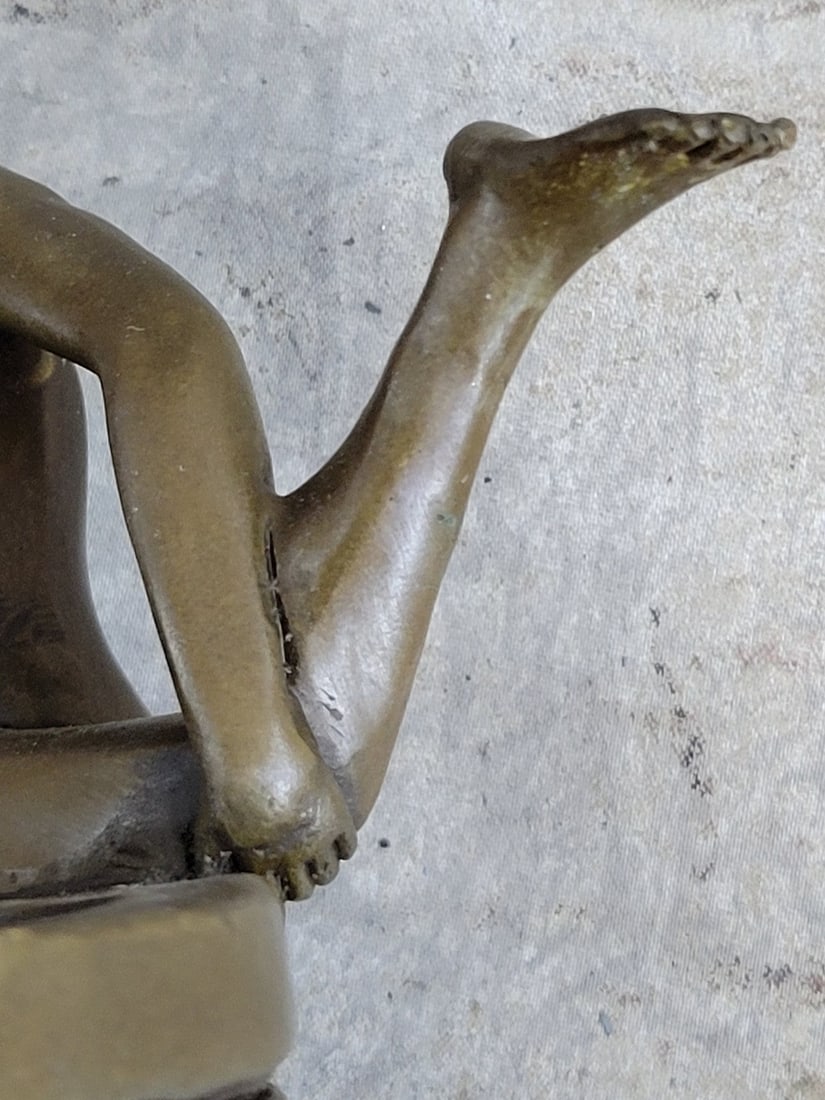 Two Couple Making Love Bronze Sculpture - 7