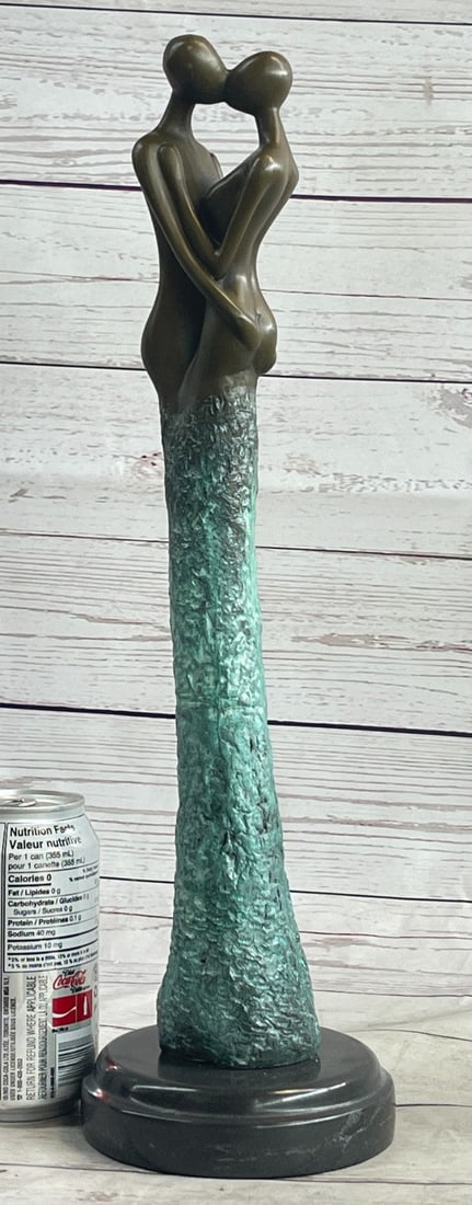 First Kiss Bronze Statue - 2