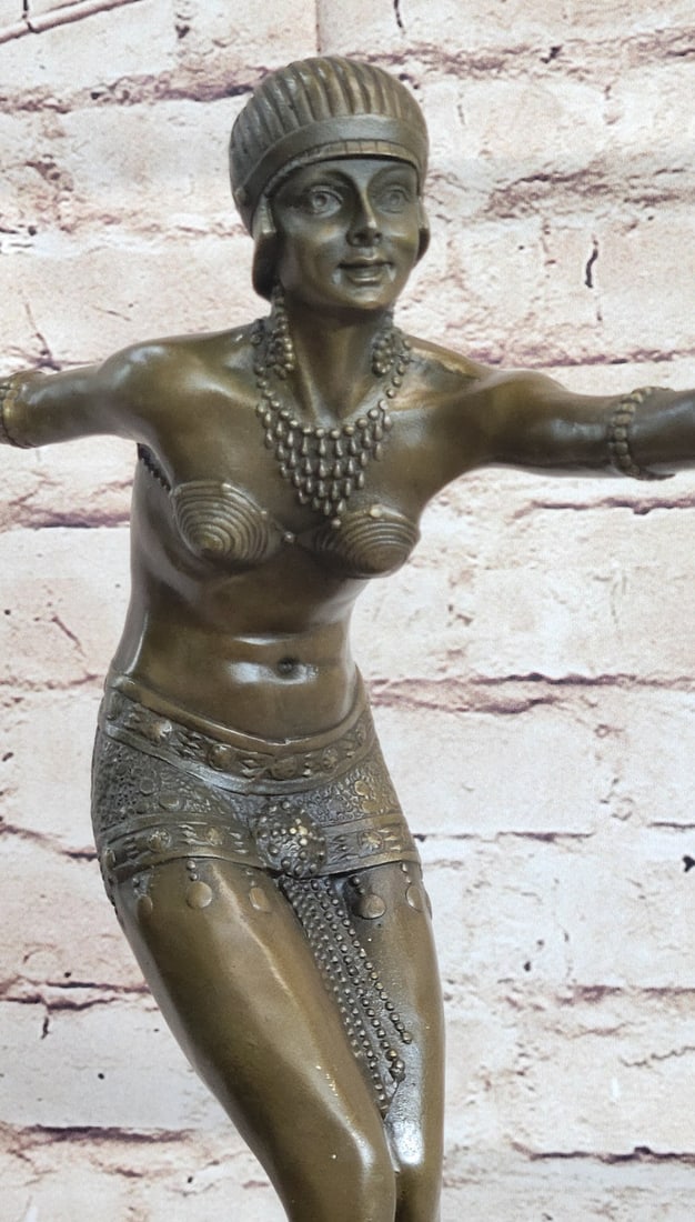 Exotic Dancer Bronze Sculpture - 7