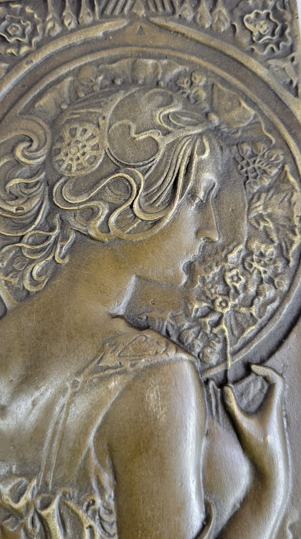Bas Relief Bronze Sculpture - 5