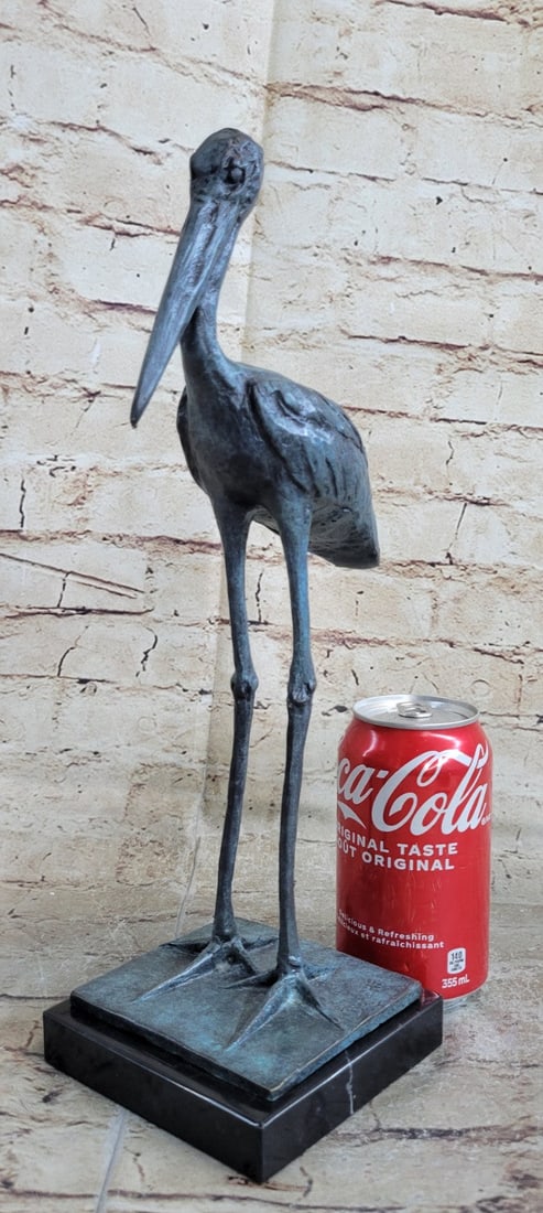 Stork Bronze Sculpture - 2
