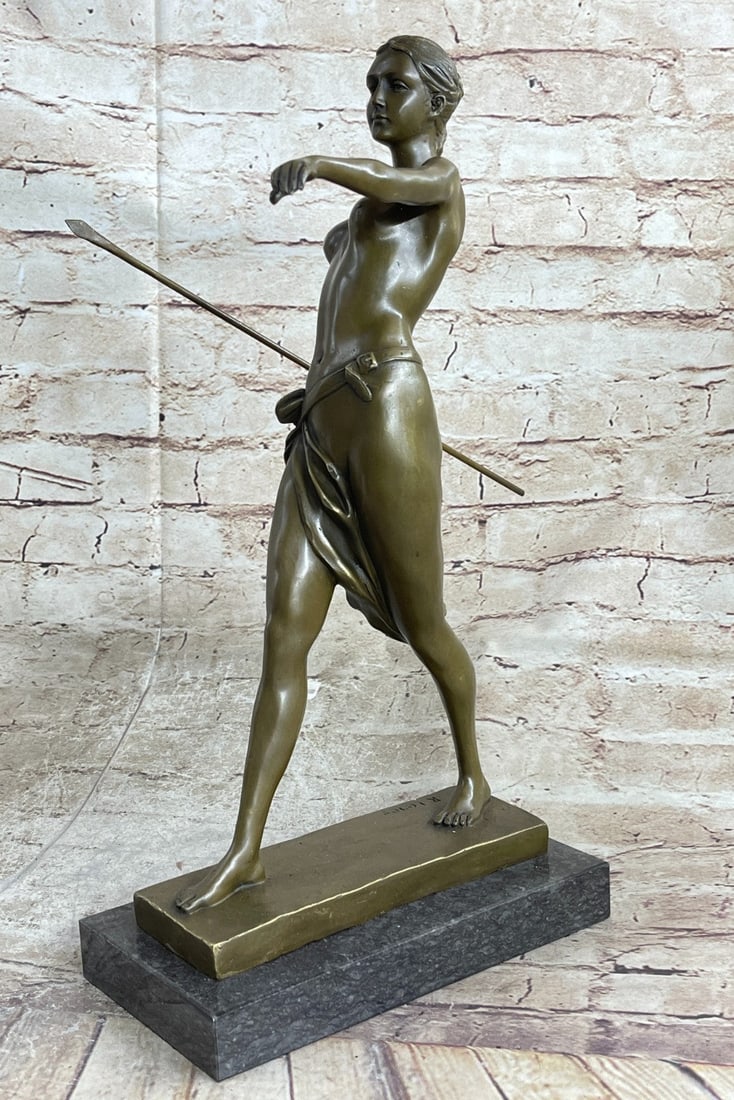 Amazon Queen Bronze Sculpture - 3