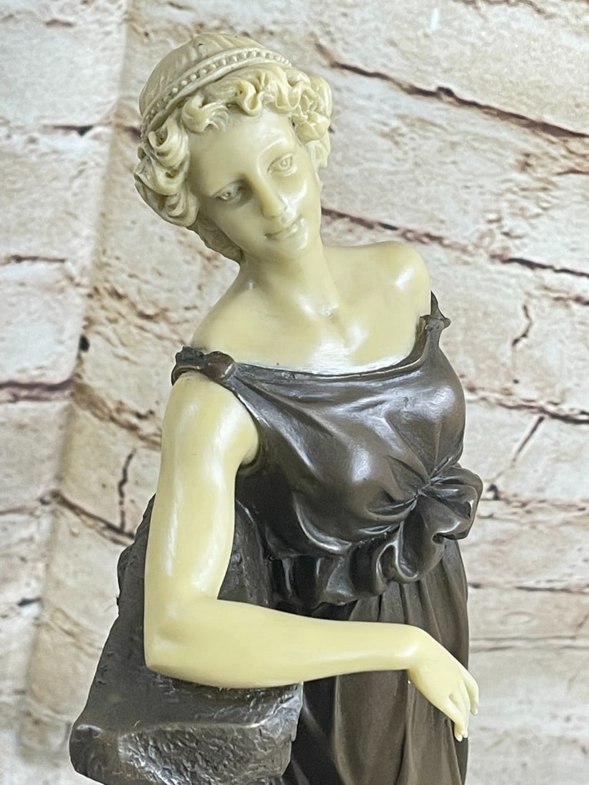 Faux Bronze Sculpture - 7