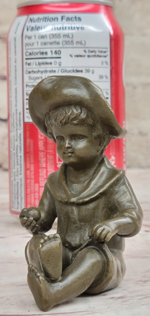 Boy Bronze Sculpture - 2