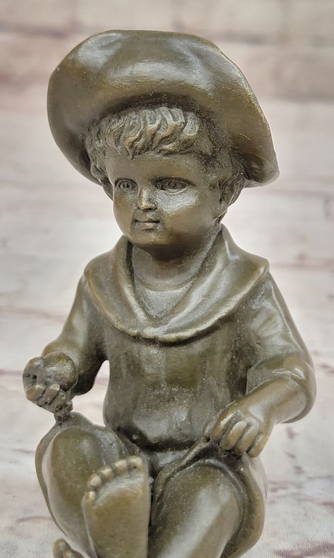 Boy Bronze Sculpture - 5