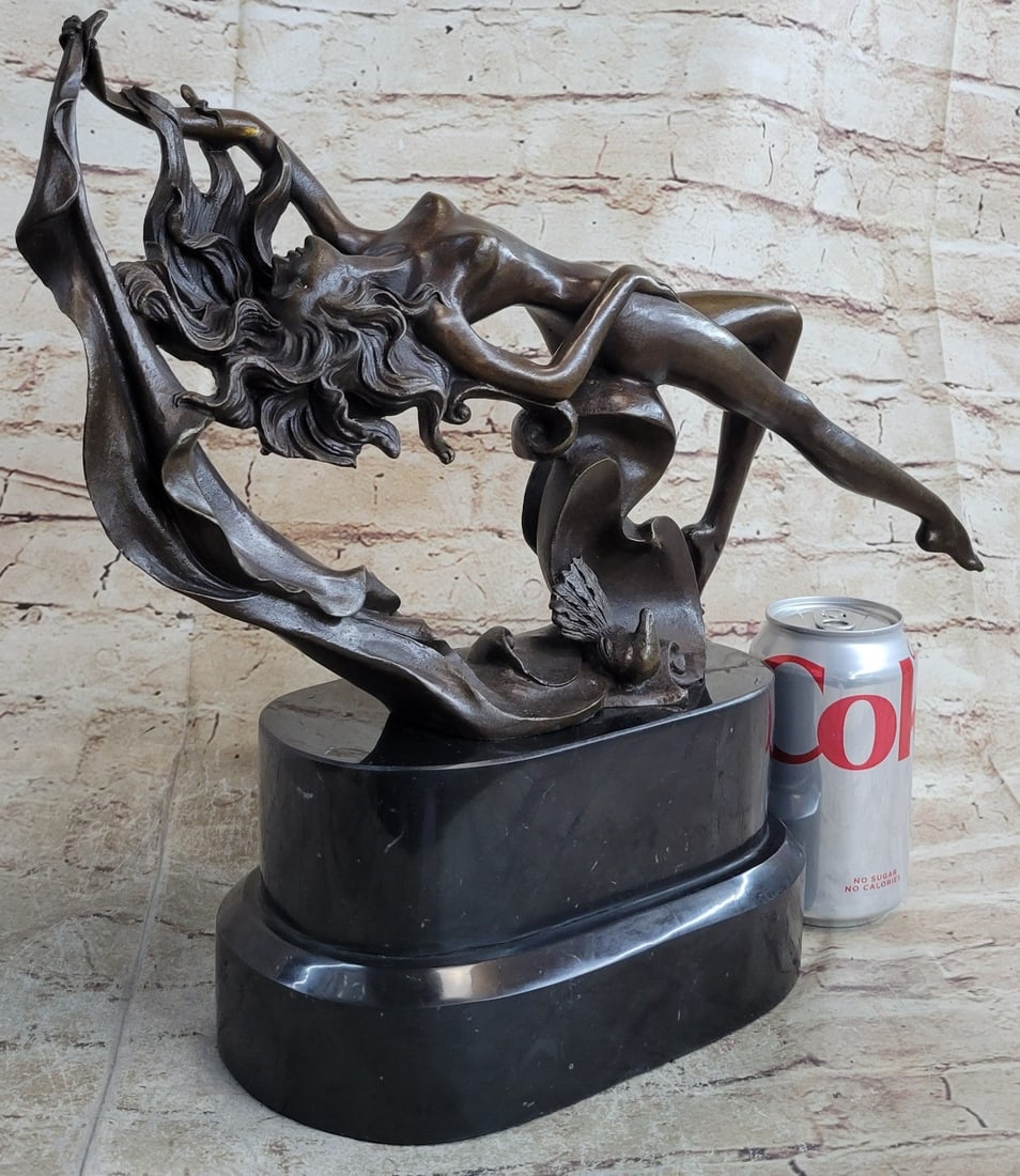 Nude Dancer Bronze Sculpture - 2